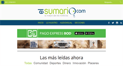 Desktop Screenshot of elsumario.com